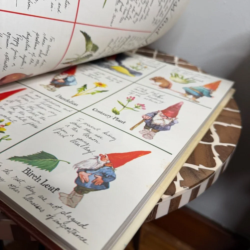 Gnomes Book Wil Huygen Rien Poortvliet Illustrated Hardcover 1977 First‎ Edition